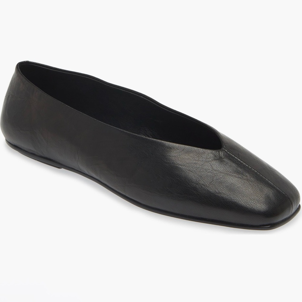 Jeffrey Campbell Fathom Black Flats